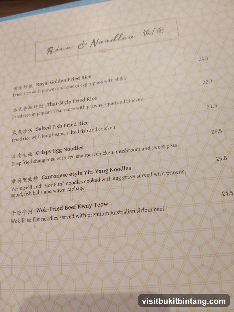 Rice & Noodles