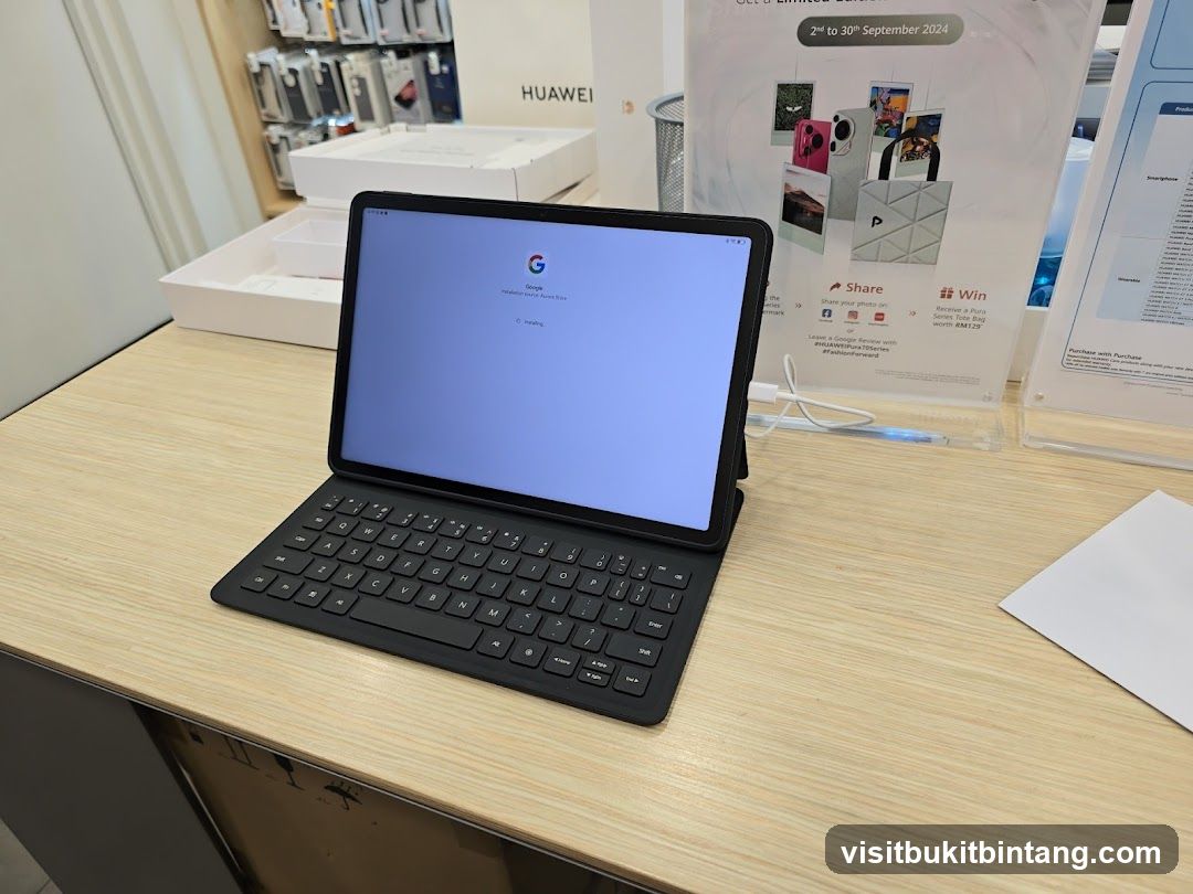 Tablet with Keyboard