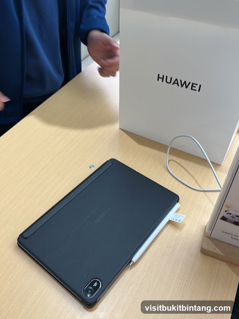 Huawei Tablet and Packaging