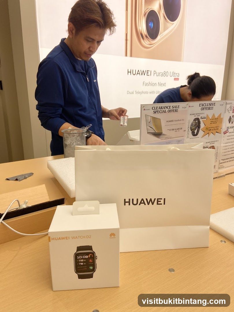 Huawei Store Display
