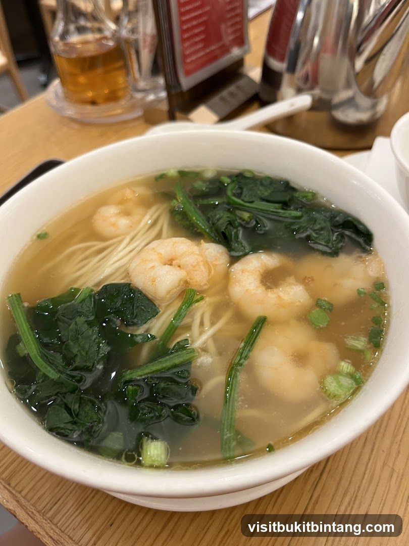 Shrimp Noodle Soup