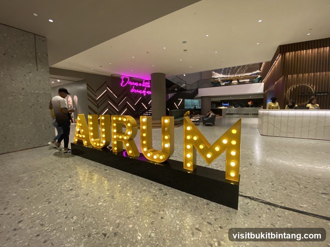 Lobby with Marquee Signage