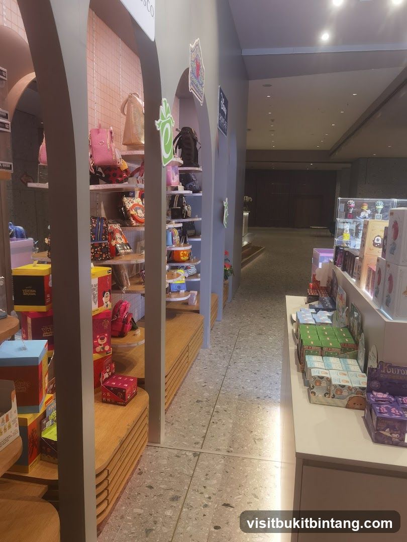 Store Interior with Merchandise