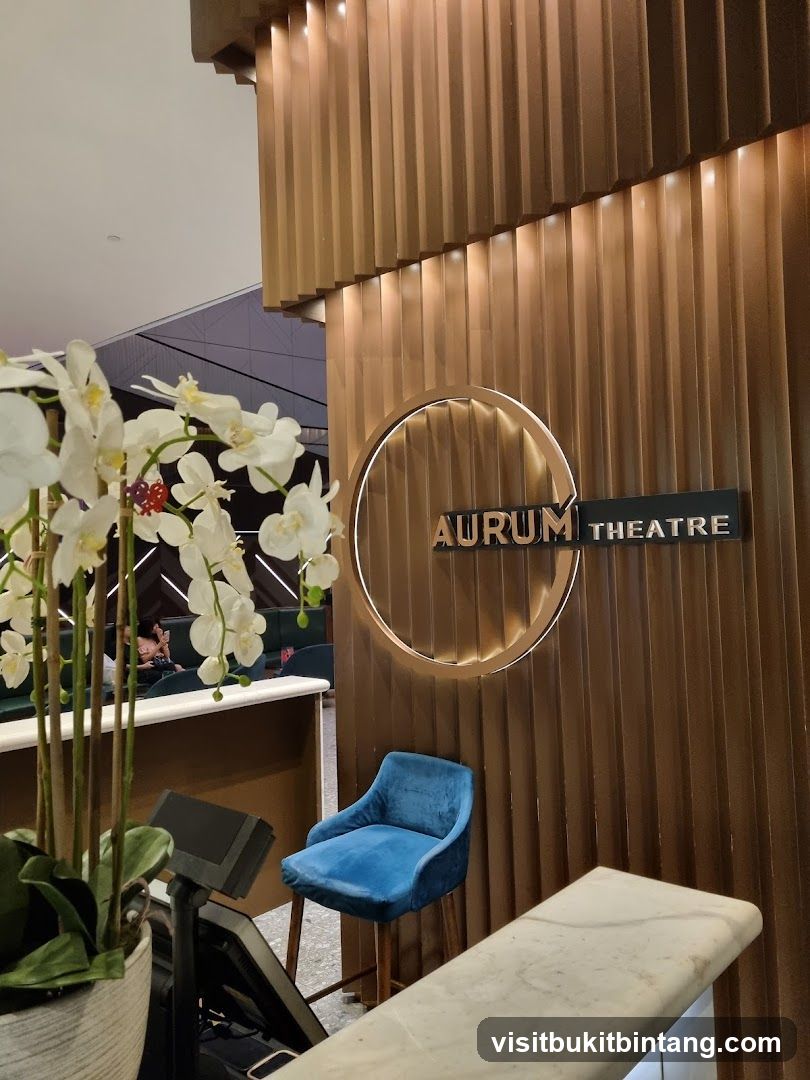 Aurum Theatre Entrance