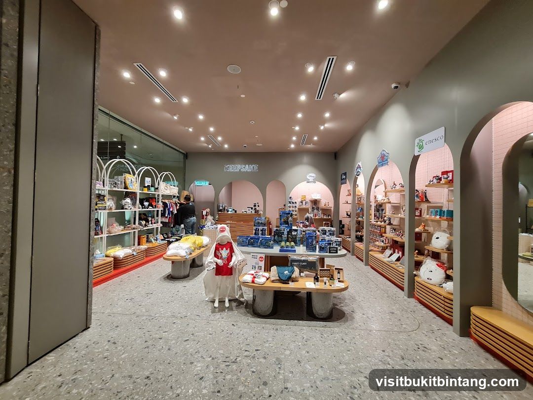 Interior of a retail store