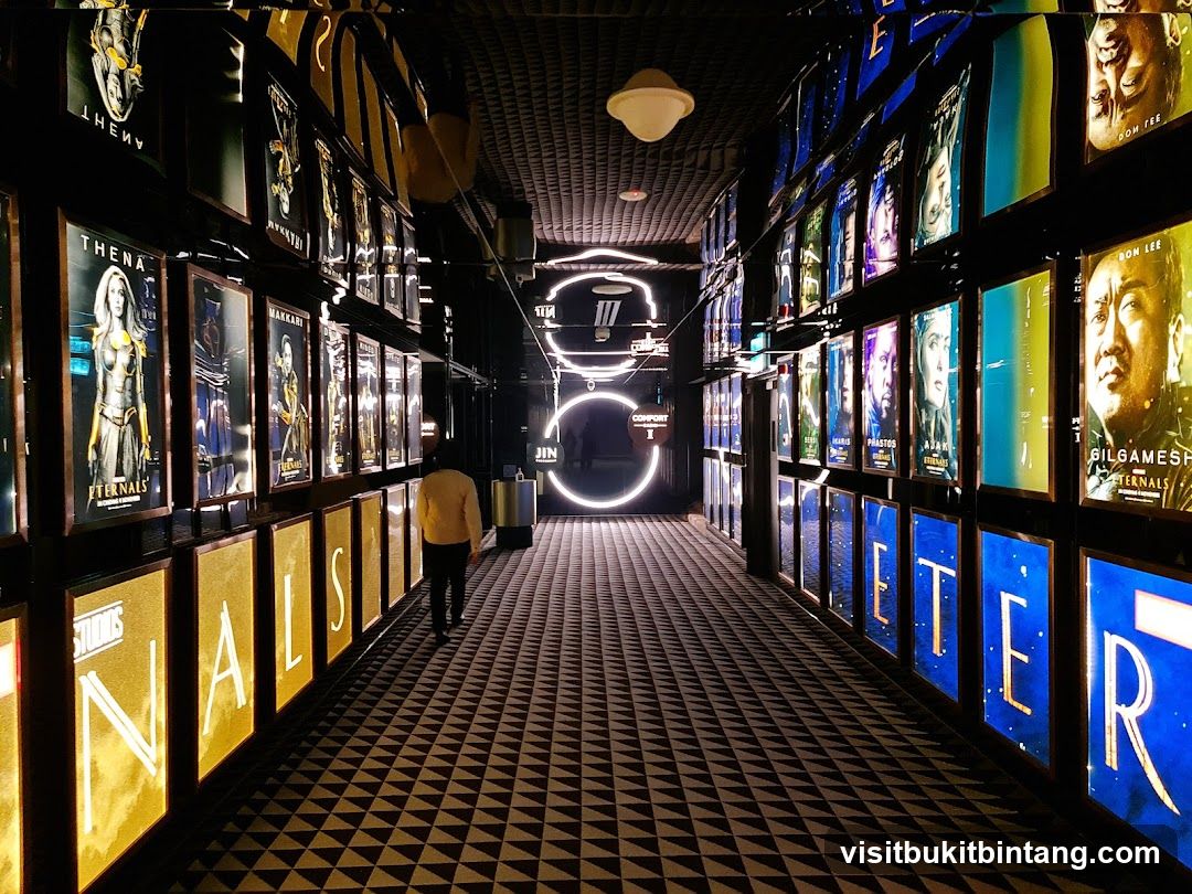 Movie Poster Hallway