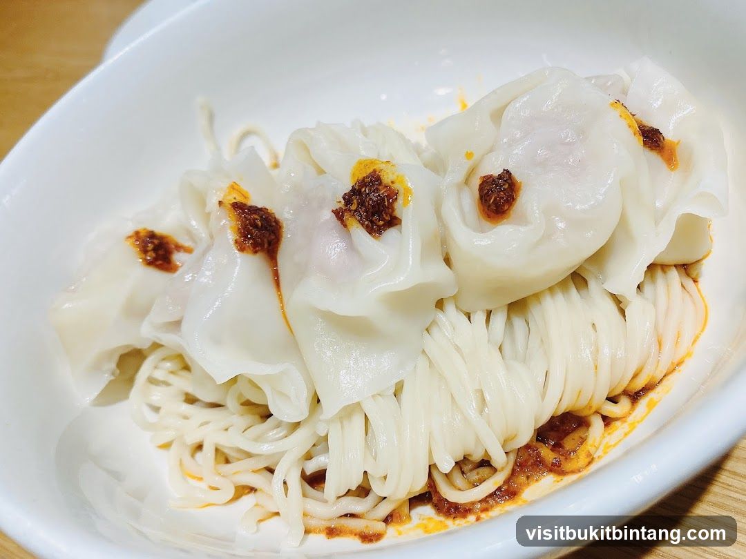 Wontons with Noodles