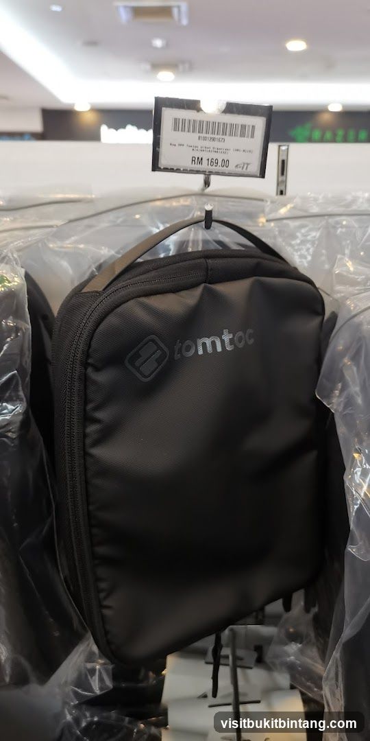 Black Tomtoc Organizer Bag