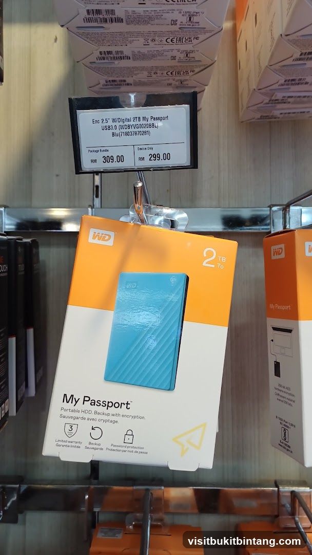 WD My Passport Portable HDD