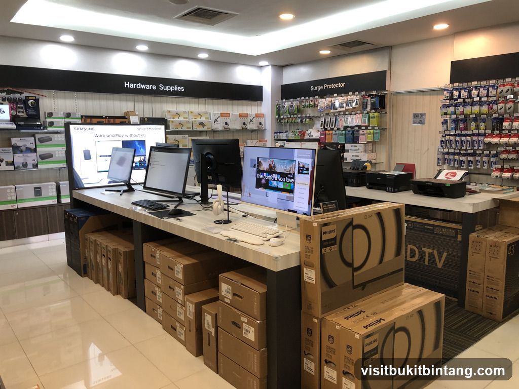 Electronics Store Display