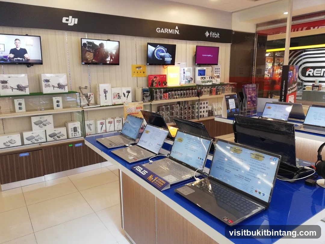 Electronics Store Display