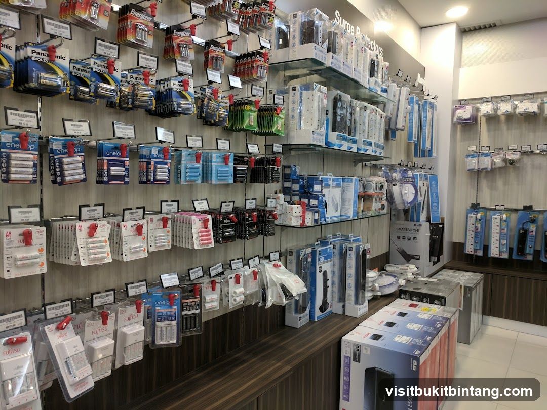 Electronics Store Display