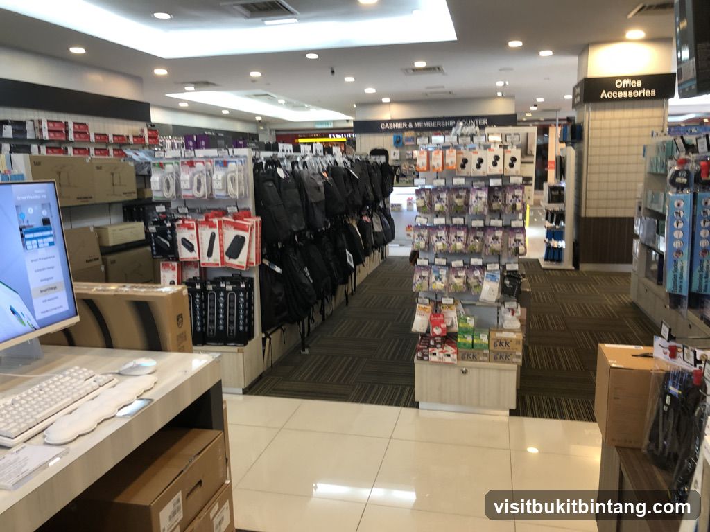 Electronics Store Interior