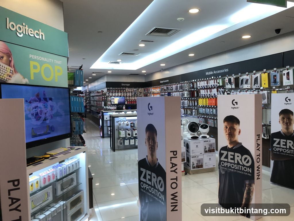 Logitech Store Interior