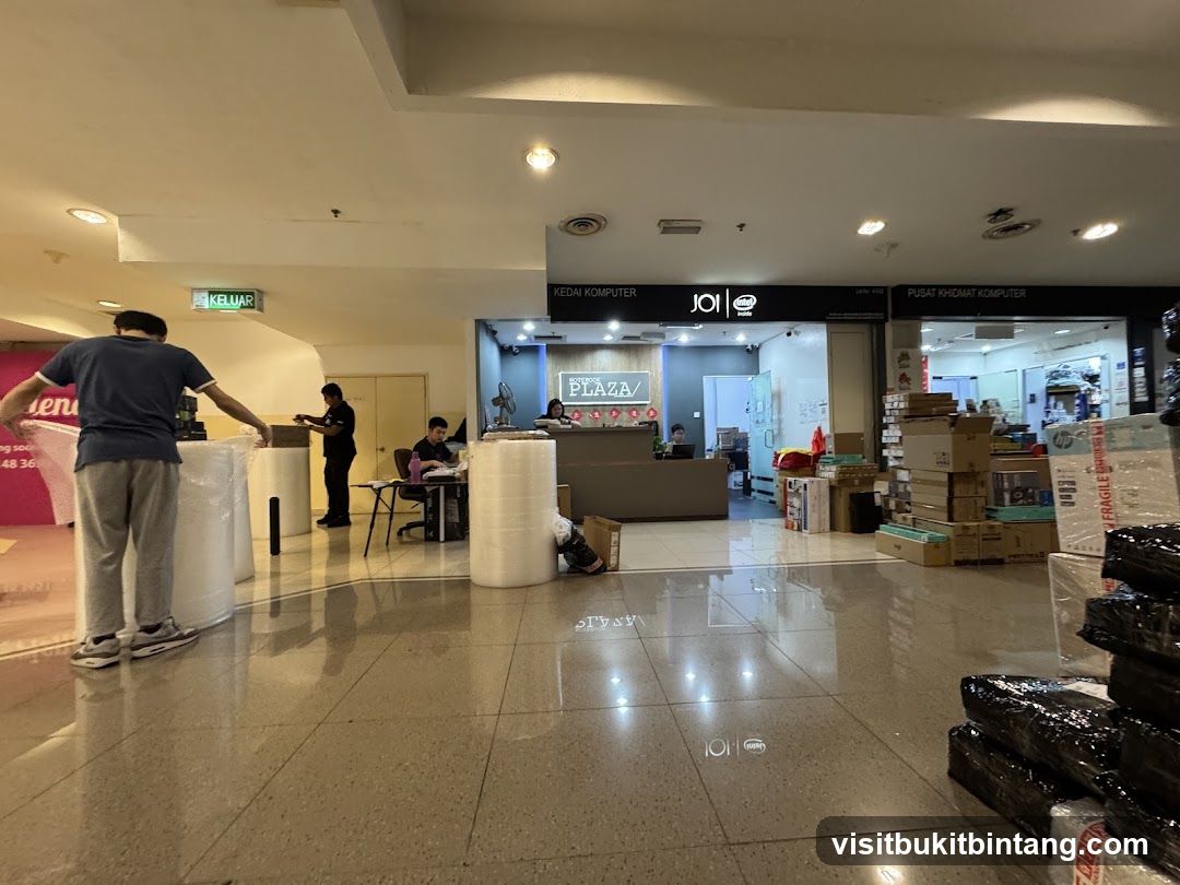 Computer Store Interior