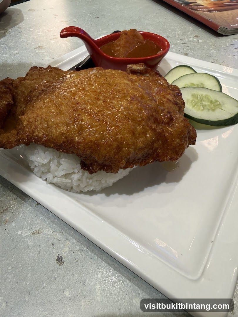 Fried Chicken with Rice