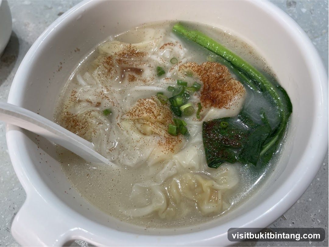 Wonton Noodle Soup