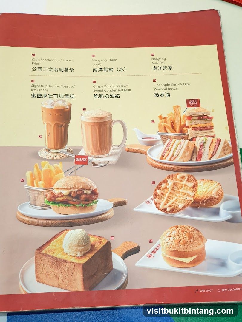 Menu Items