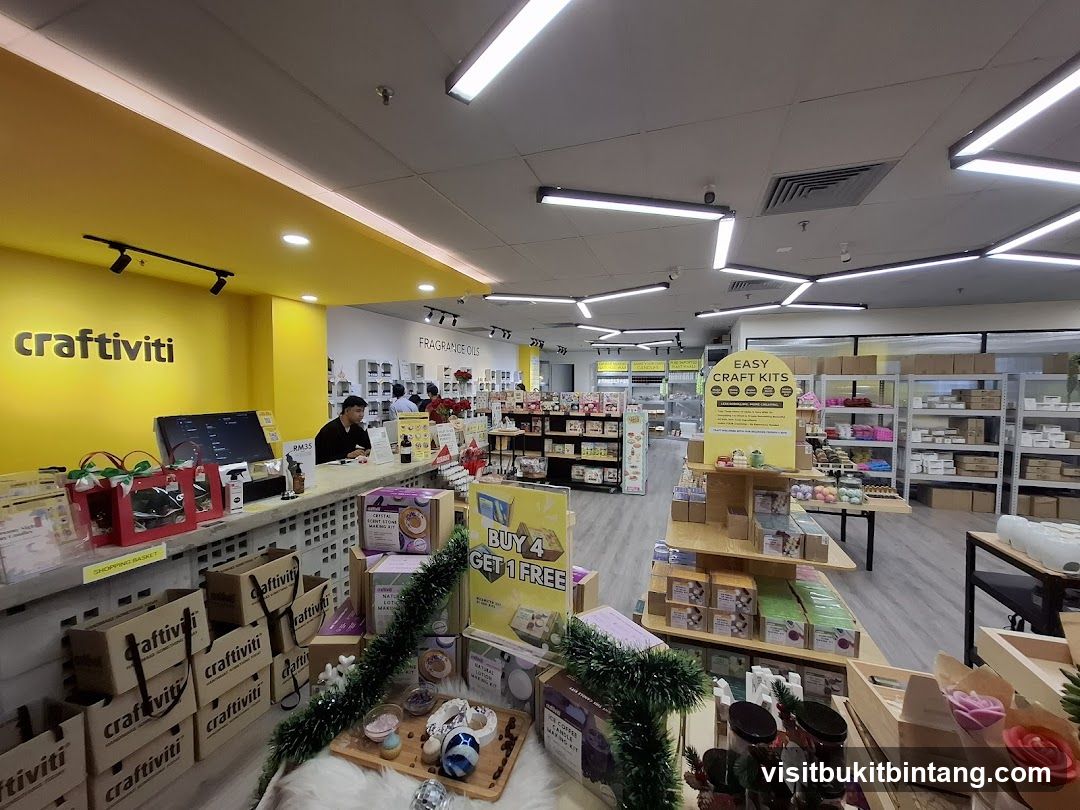 Craft Store Interior