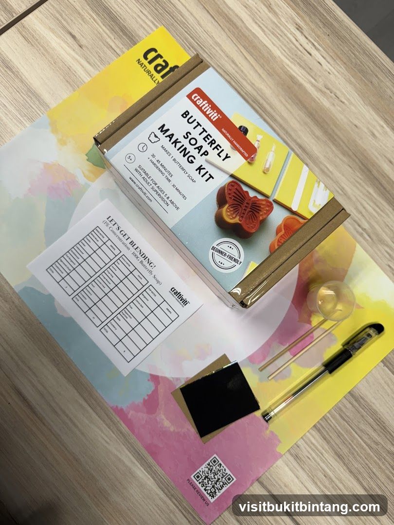 Butterfly Soap Making Kit