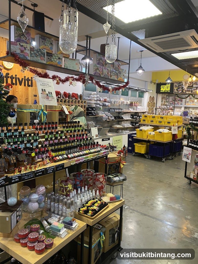 Craft Store Interior
