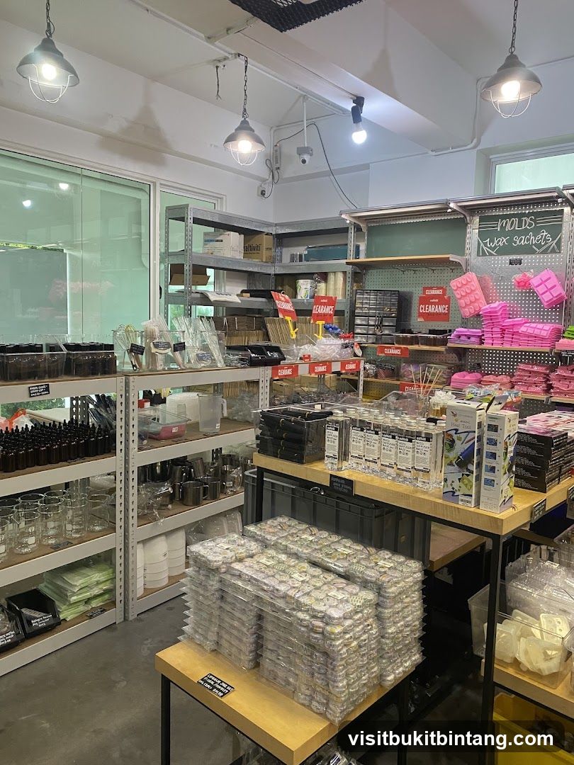 Craft Supply Store Interior