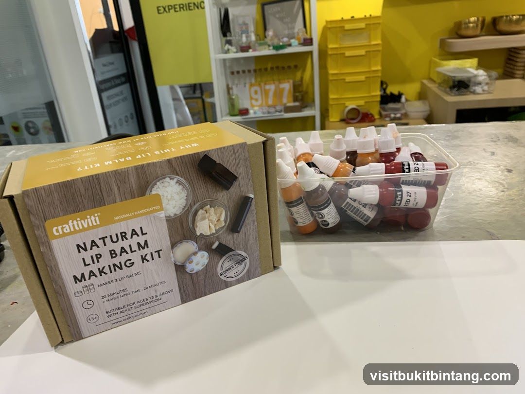 Craftiviti Natural Lip Balm Making Kit