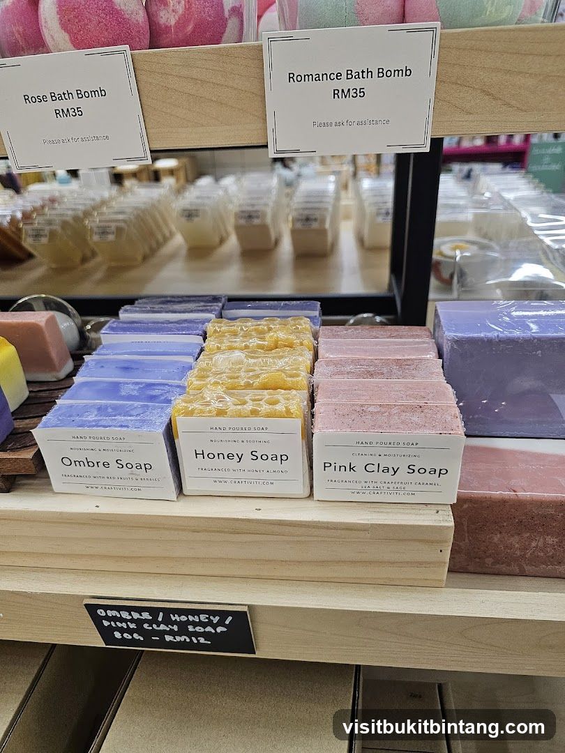 Hand Poured Soaps and Bath Bombs