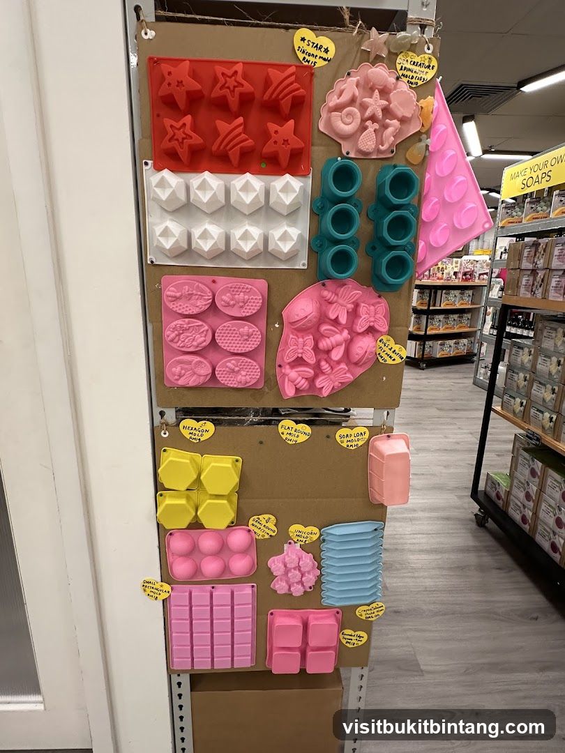 Silicone Molds Display