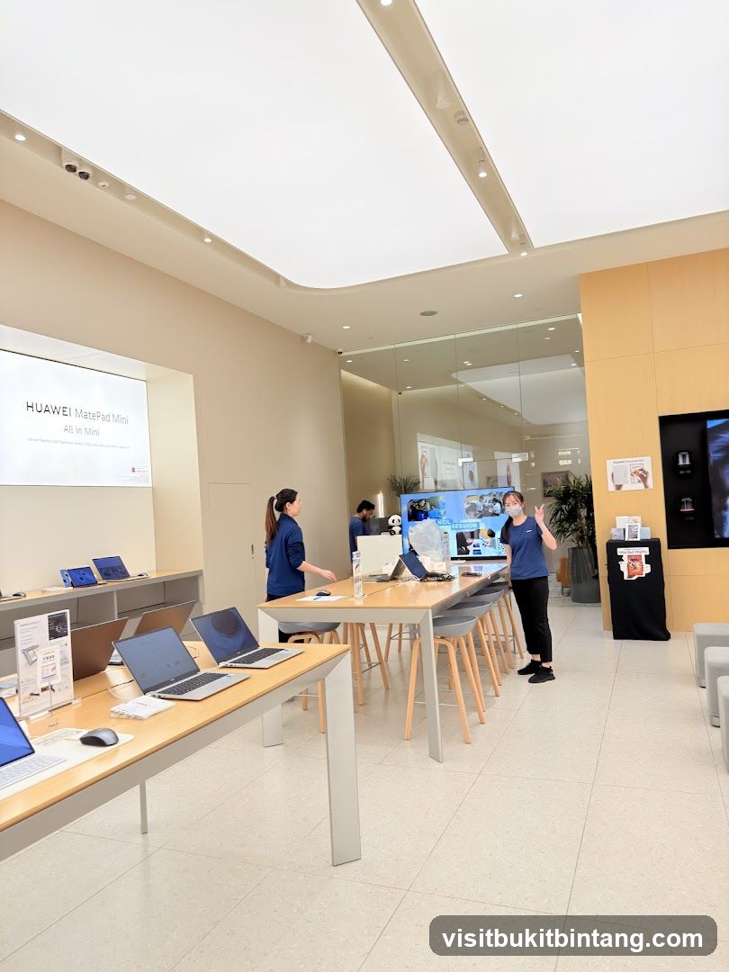 Tech Store Interior