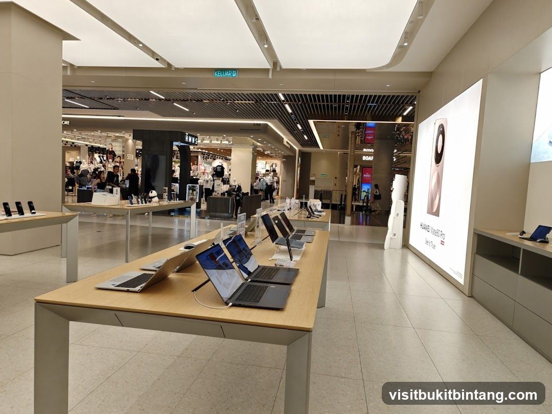 Electronics Store Display