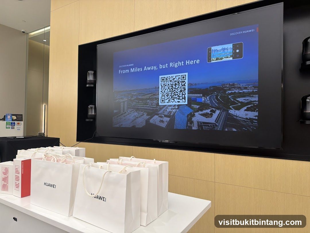 Huawei Promotional Display