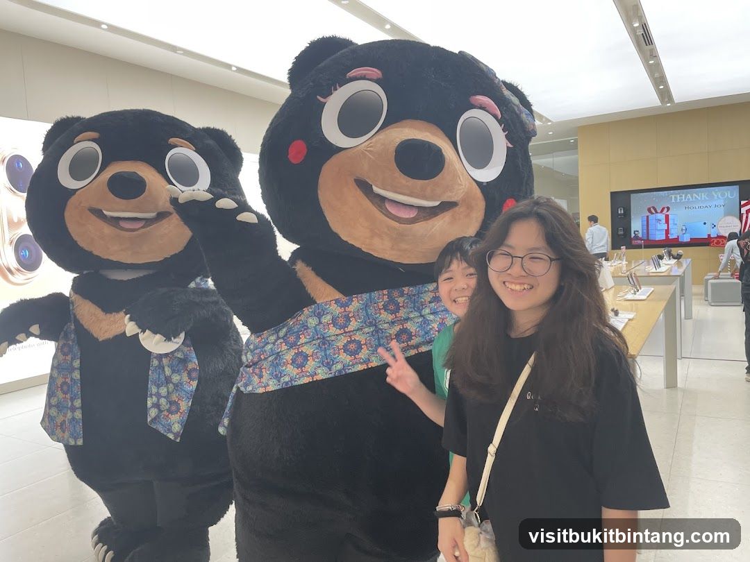 Mascots and Shoppers
