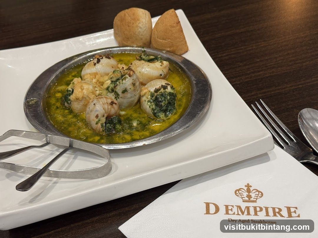 Escargots with Bread
