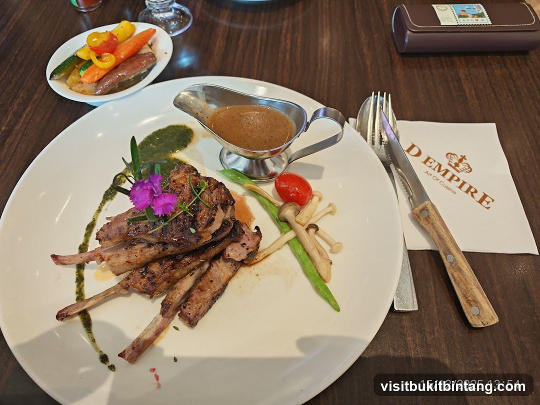 Lamb Chops with Vegetables