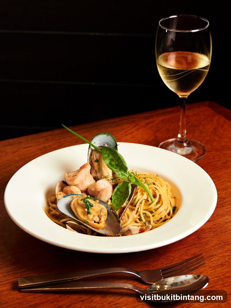 Seafood Pasta with White Wine