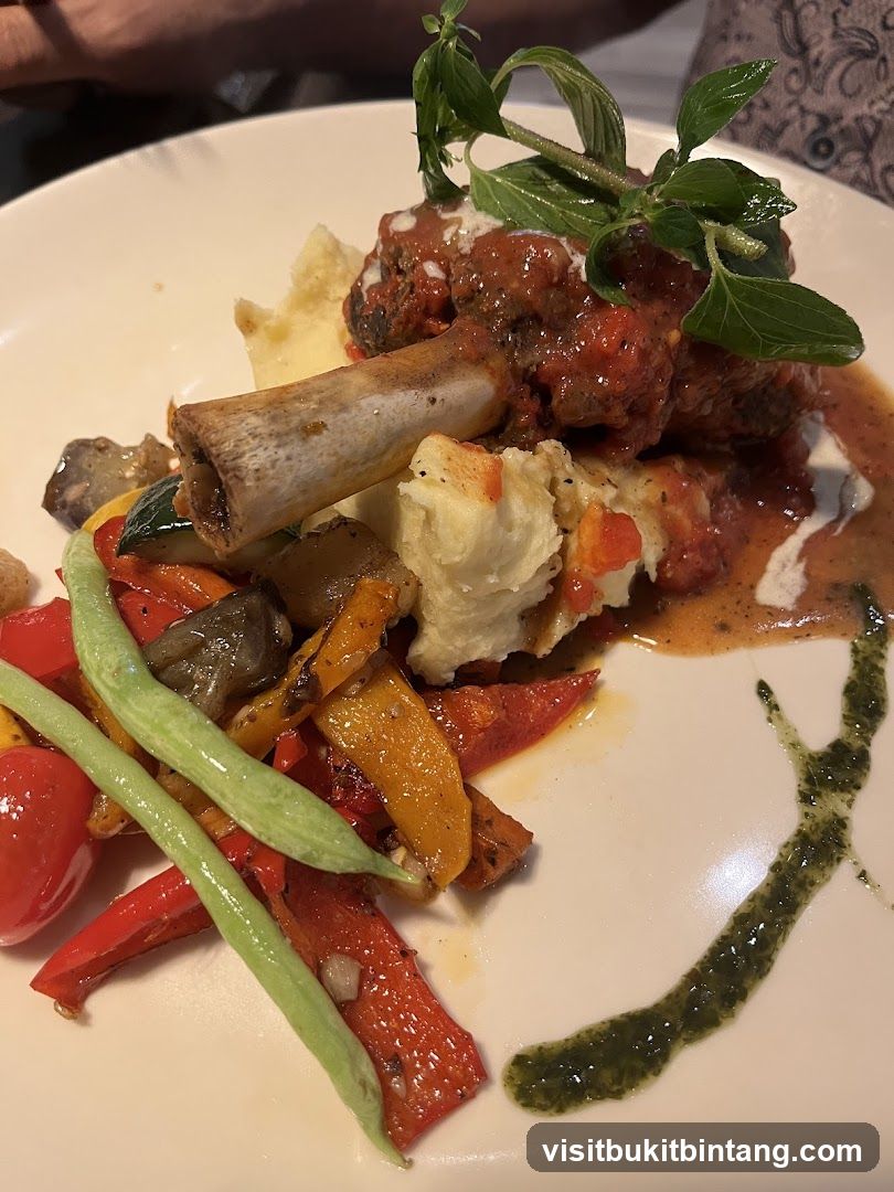 Braised Lamb Shank with Vegetables