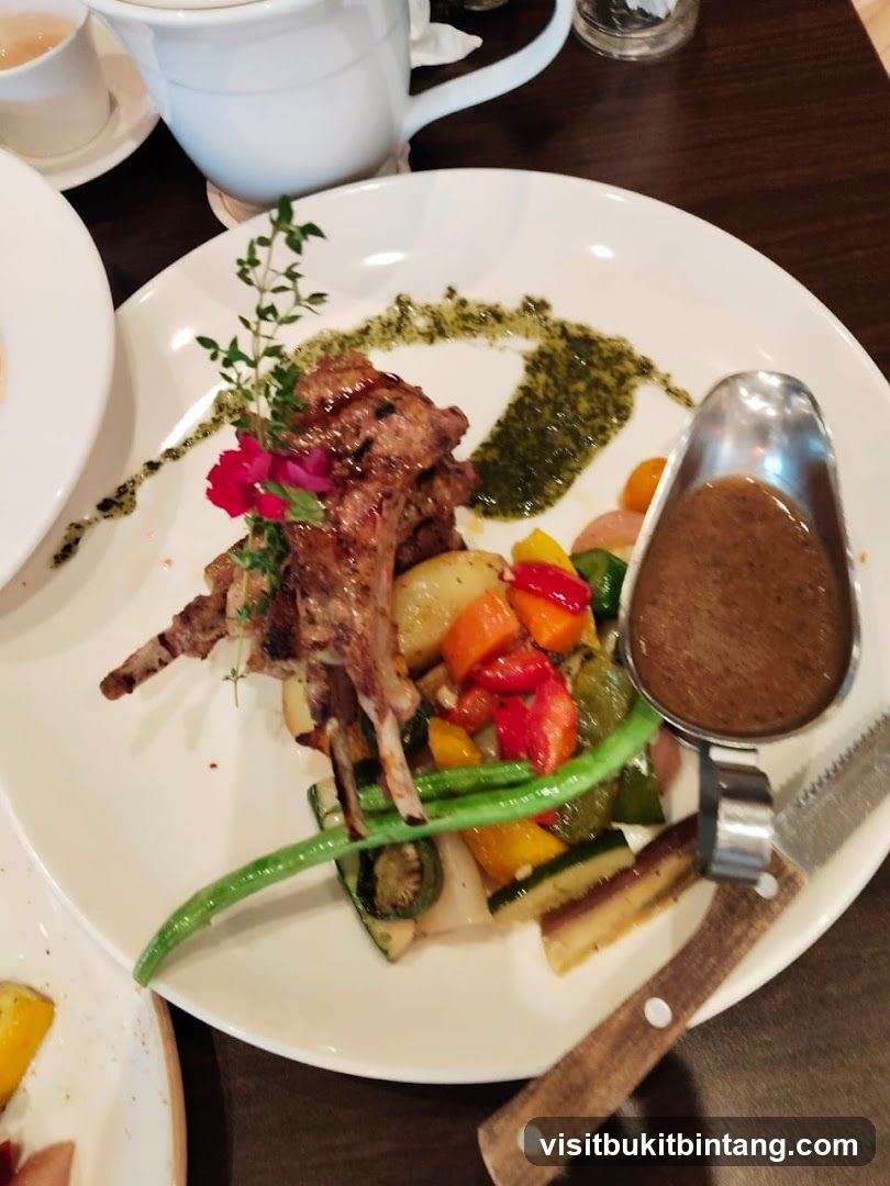 Lamb Chops with Roasted Vegetables