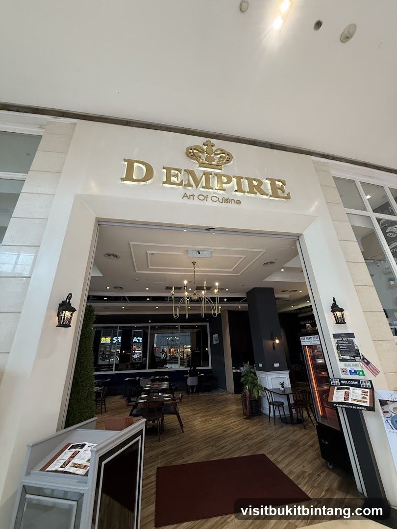 D Empire | Dry Aged Steak - Pavilion Bukit Bintang
