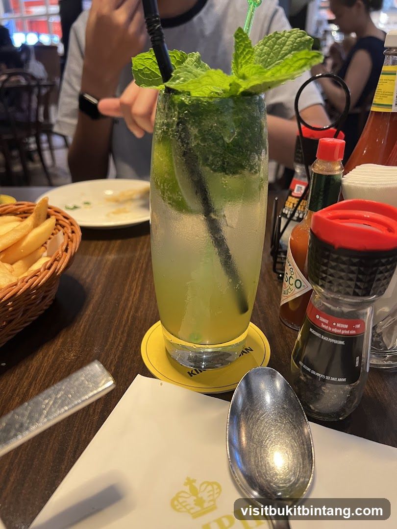 Mojito and Fries
