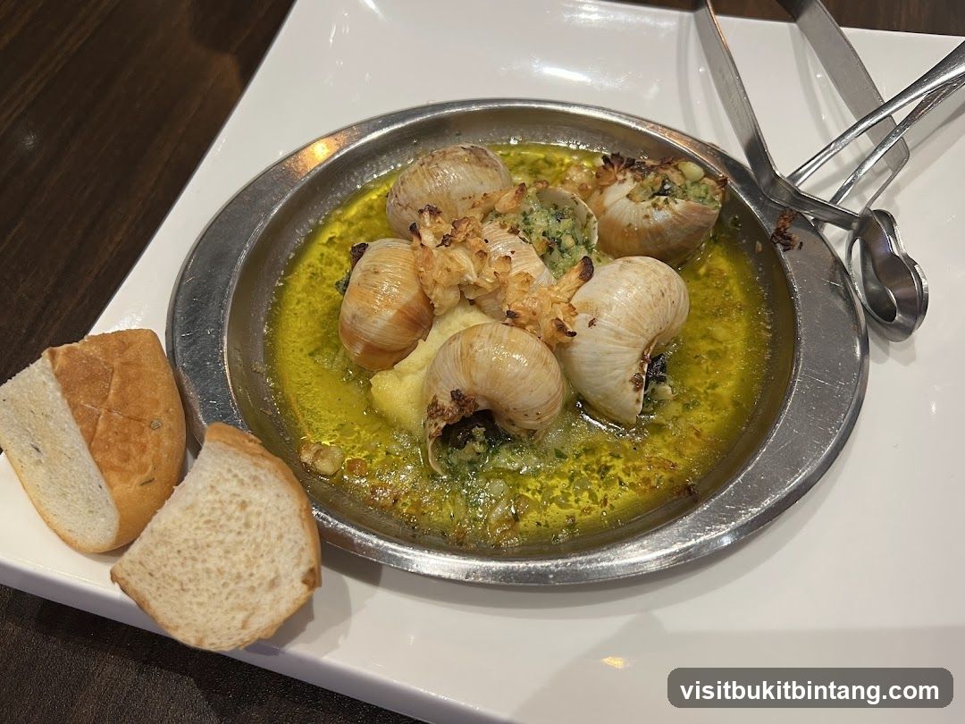Escargots with Bread