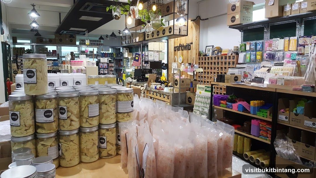 Craft Store Interior
