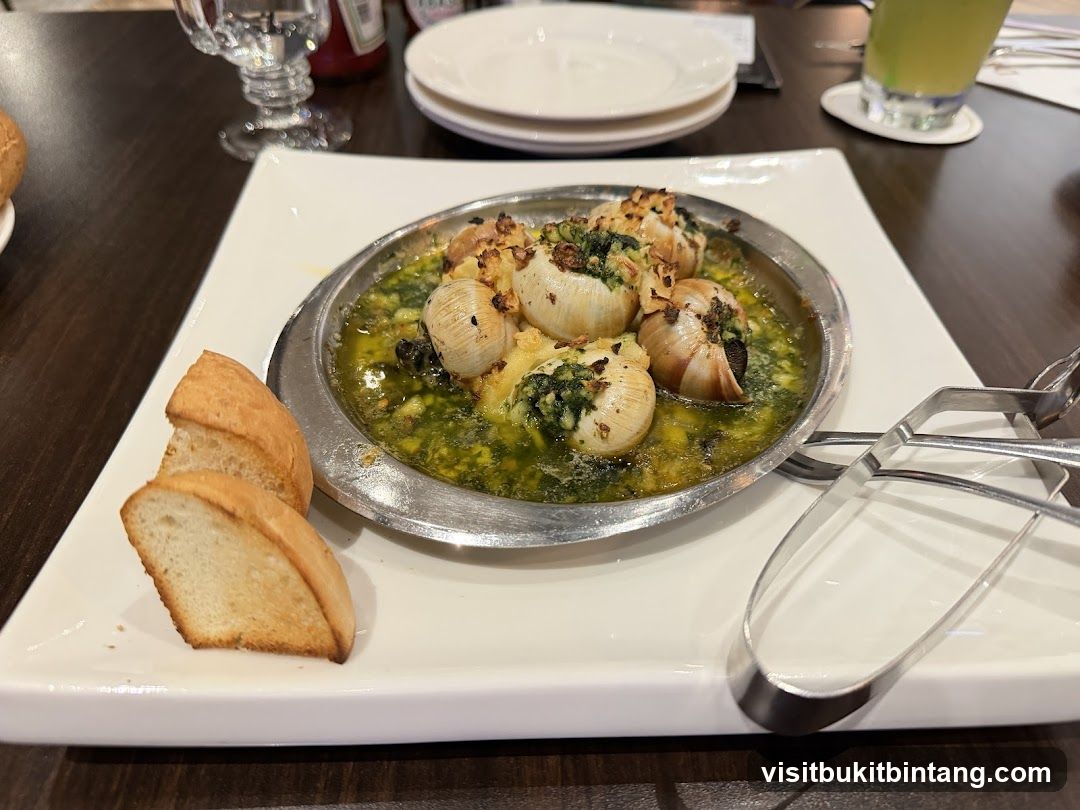 Escargots with Bread