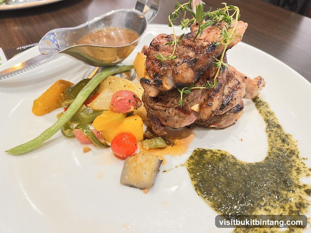 Lamb Chops with Roasted Vegetables