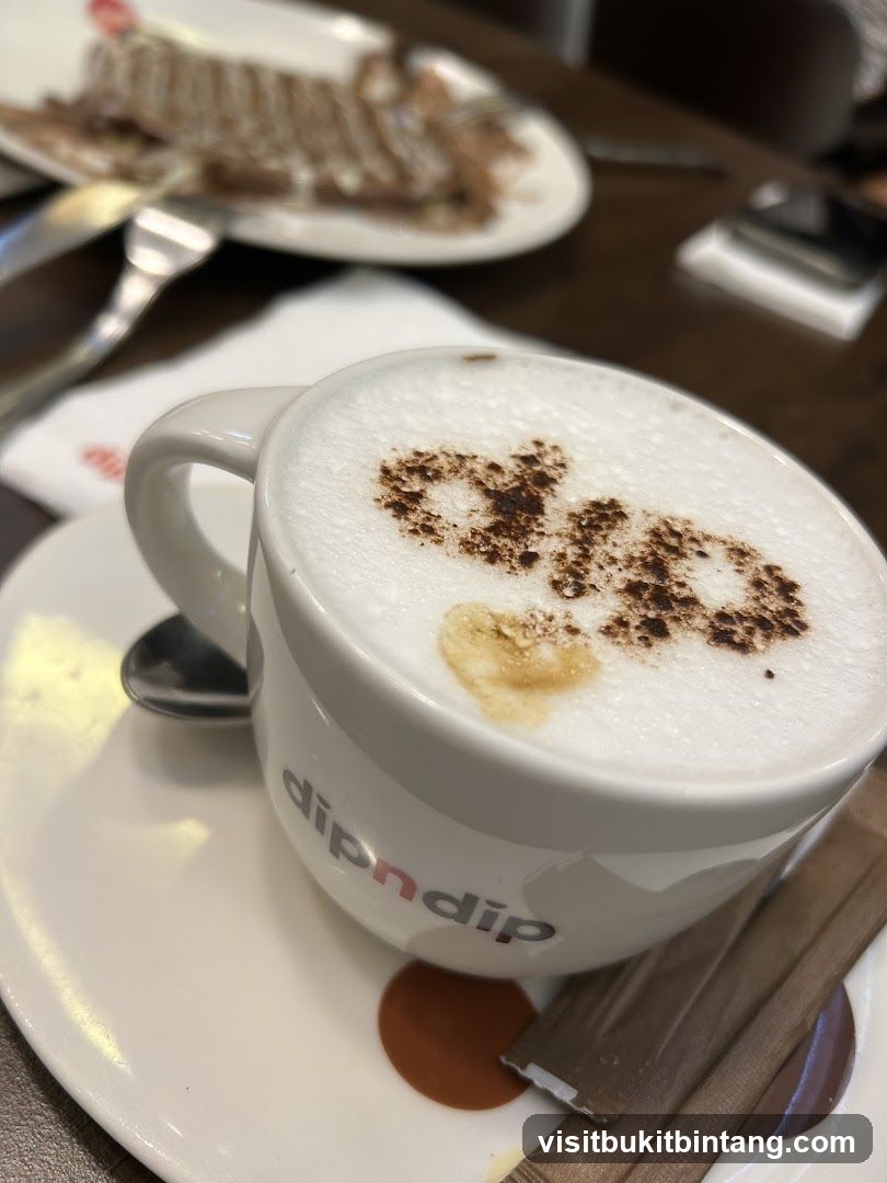 Cappuccino with Chocolate Dusting