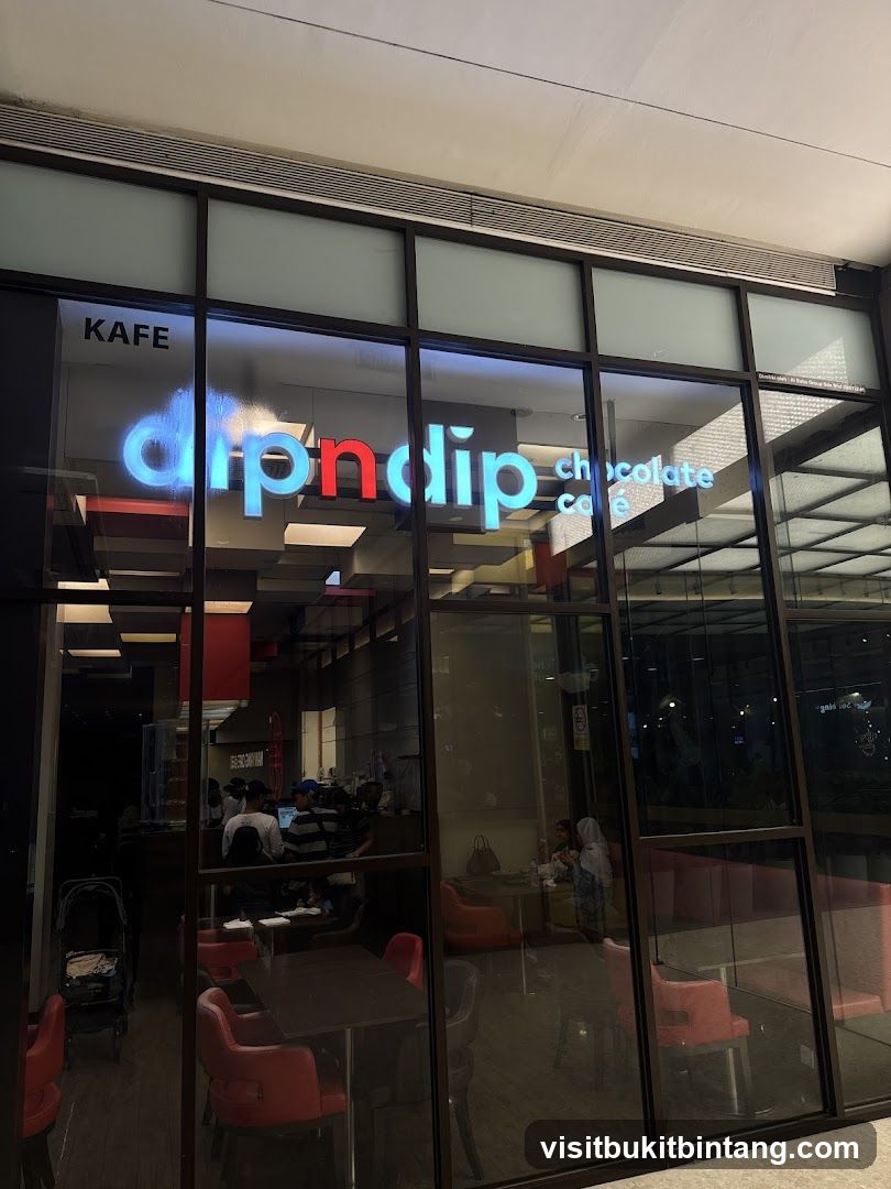 dipndip Chocolate Cafe Pavilion Elite
