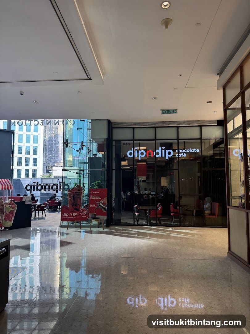 dipndip Chocolate Cafe Pavilion Elite