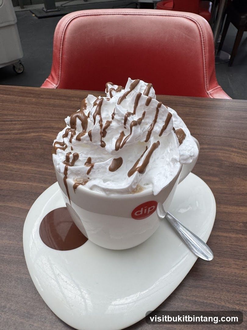 Whipped Cream Topped Drink