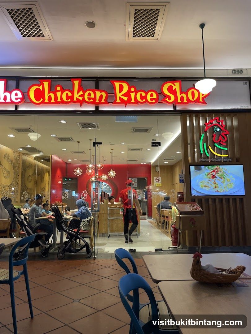 The Chicken Rice Shop The Curve