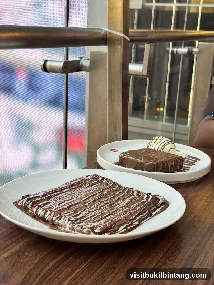 Desserts on Plates